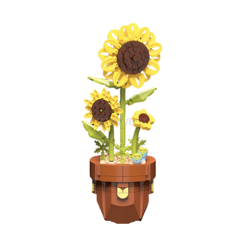 Σετ Δομικών Κύβων Ηλίανθος σε Γλάστρα 359 κομμάτια 5908222242169 SPM