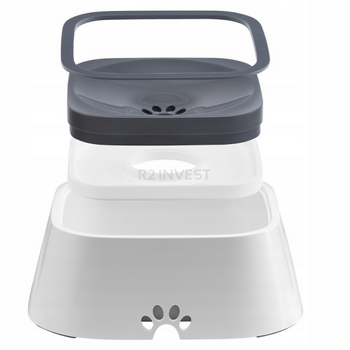 Αντικαταβροχικό Μπολ για Σκύλους και Γάτες – 1L  Λευκό 5908222241896 SPM