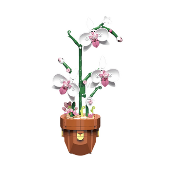 Σετ Δομικών Κύβων – Ορχιδέα σε Γλάστρα 379 τεμάχια  5908222242176 SPM