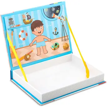 Μαγνητικό Παιχνίδι - Βιβλίο Παζλ Μεταμφιέσεις 777005 Ricokids