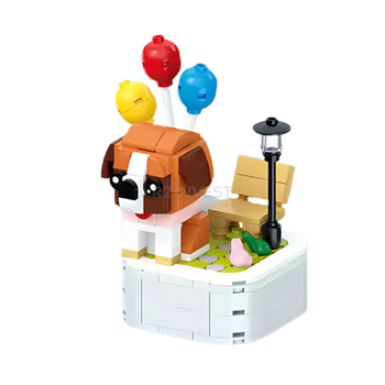 Σετ Δομικών Κύβων Σκύλος 5908222242213 SPM