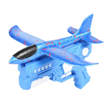 Πιστόλι Εκτόξευσης Αφρώδους Αεροπλάνου – Μπλε 5908222241407 SPM