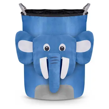Παιδικό Καλάθι Αποθήκευσης 34 x 54cm Μπλε Ελεφαντάκι 740227 Nukido