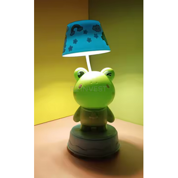 Παιδικό Φωτάκι Νυκτός – Μπλε Βατραχάκι LED 10,4 x 10,4 x 18,3 cm 5908222244446 SPM