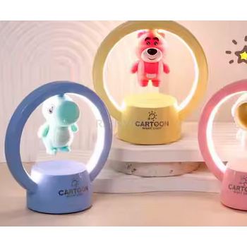 Παιδικό Φωτάκι Νυκτός LED – Μπλε Δεινοσαυράκι 3D 137 x 129 x 72 mm 5908222244422 SPM