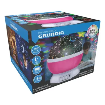 Φωτιστικό Ατμόσφαιρας Ουρανού για Παιδικό Δωμάτιο- Ροζ 02840523 Grundig