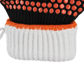 Σετ Γάντια Ψησίματος Ανθεκτικά στη Θερμότητα 32 x 12,5 cm Μαύρο/Πορτοκαλί 25416 Kaminer