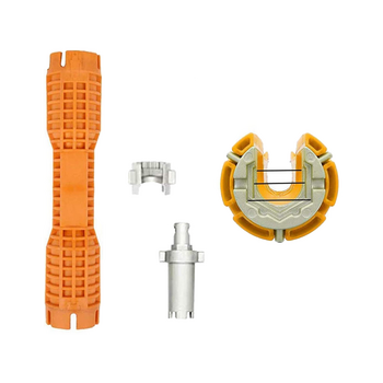 Καρυδάκι-Κλειδί για Εγκατάσταση Βρυσών & Νεροχυτών 26 x 5 cm 5907451340936 Verk Group