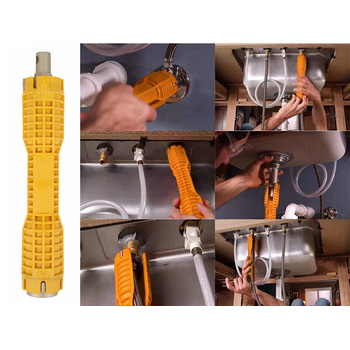 Καρυδάκι-Κλειδί για Εγκατάσταση Βρυσών & Νεροχυτών 26 x 5 cm 5907451340936 Verk Group