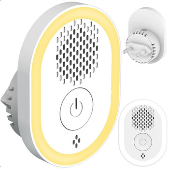 Ηλεκτρονική Υπερηχητική Συσκευή Απώθησης Τρωκτικών & Εντόμων 230V Λευκό 5907451354612 Verk Group