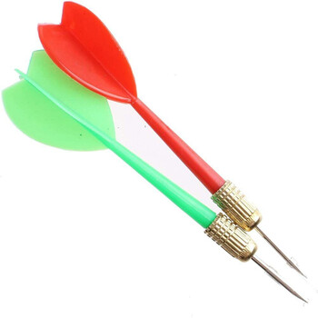 BAKAJI Παιχνίδι Σκοποβολής Βελάκια με 2 Βελάκια Πίνακας Στόχου Αθλητικό Παιχνίδι 24cm 02826174