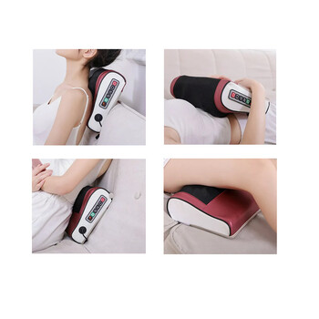 Μαξιλάρι Μασάζ για Πλάτη, Σώμα, Αυχένα και Μηρούς 24W Καφέ 5907451346310 Verk Group