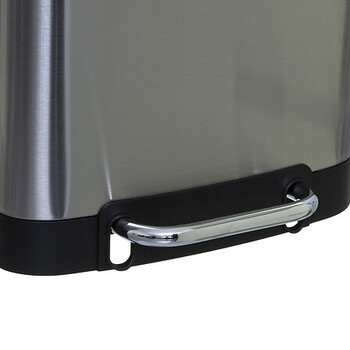 Ανοξείδωτος Κάδος Απορριμμάτων με Πεντάλ 34 x 30,5 x 61 cm 30L 133683A 5Five Simply Smart