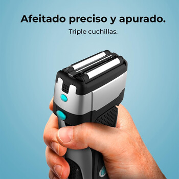 Επαναφορτιζόμενη Ξυριστική Μηχανή με Τριπλή Λεπίδα & Αντοχή στο Νερό PrecisionCare X-Trimm Triple CEC-100057 Cecotec