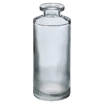 Atmosphera Σετ 3 Μοντέρνα Γυάλινα Βάζα Διακόσμησης (Βεραμάν, Γαλάζιο, Διάφανο) 189192A