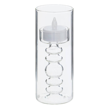 Atmosphera Σετ LED Κεριών με Βάση - Διάμετρος 6 x Ύψος 19 εκ. 211647