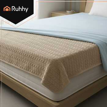 Ruhhy Ηλεκτρική Κουβέρτα 180x130 cm με 10 Ρυθμίσεις Θερμοκρασίας και Τηλεχειριστήριο 26224