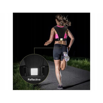 Verk Group Αθλητικό Γιλέκο Τρεξίματος με Ανακλαστήρα και Θήκη Κινητού 5907451345931