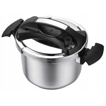 Edenberg Ανοξείδωτη Χύτρα Ταχύτητας 10λτ Διάμετρος 24cm για Επαγωγικές Εστίες EB-5744