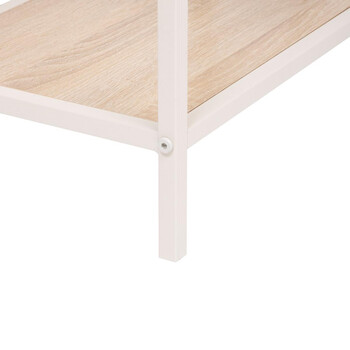 5FIVE Simply smart Μεταλλική Κονσόλα 2 Επιπέδων 76 x 27 x 100 εκ με Ξύλο 193684