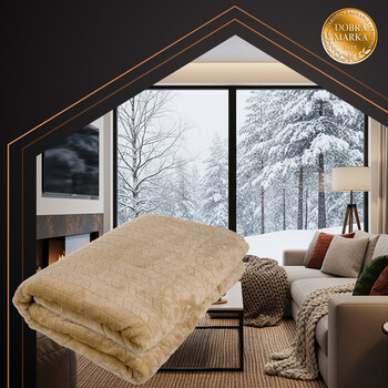Ruhhy Ηλεκτρική Κουβέρτα 180x130 cm με 10 Ρυθμίσεις Θερμοκρασίας και Τηλεχειριστήριο 26224