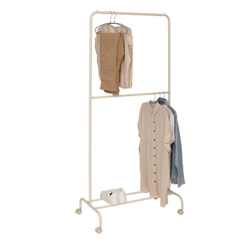 5FIVE Simply smart Τροχήλατη Μεταλλική Κρεμάστρα 81 x 44.5 x 179.5 cm "Liny" 212714