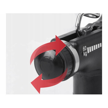 Verk Group Ρυθμιζόμενη Χειρολαβή Άσκησης 10-60kg με Μετρητή 5907451357019