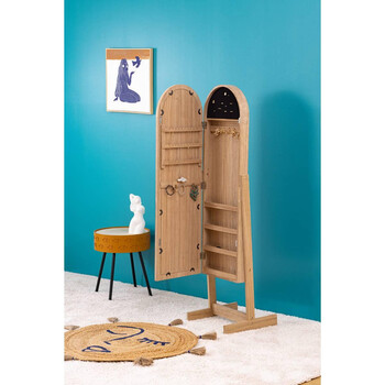 Atmosphera Επιδαπέδια Κοσμηματοθήκη με Ολόσωμο Καθρέφτη 42 x 37,5 x 145 cm 200863