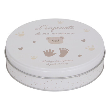 Atmosphera Σετ Λούτρινο Αρκουδάκι και Κιτ Αποτυπώματος 28,2 x 17,5 x 6,1 cm 195841B