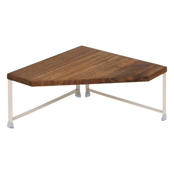 5FIVE Simply smart Γωνιακό Ράφι από Ξύλο Ακακίας και Μεταλλικό Πλαίσιο 30x30x15 cm 190219