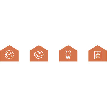 Ruhhy Ηλεκτρική Κουβέρτα Διπλή 180x130cm με 6 Λειτουργίες και Τηλεχειριστήριο 26202