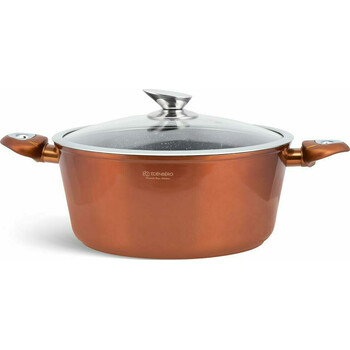 Edenberg Σετ Μαγειρικά Σκεύη 15 τεμαχίων Αλουμινίου με Αντικολλητική Κεραμική Επίστρωση EB-5618