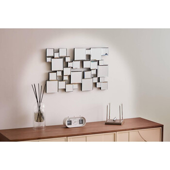 Atmosphera Διακοσμητικό Τοίχου με Γυαλί για Εσωτερικό Χώρο 38 x 2 x 60 cm 210428