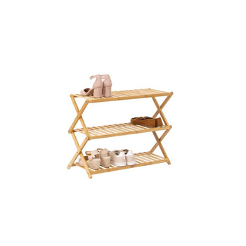 5FIVE Simply smart Πτυσσόμενη Παπουτσοθήκη από Bamboo 70,5 x 28,5 x 52,5 εκ. 202310