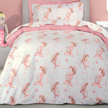 GREENWICH POLO CLUB Μονά Σεντόνια Essential σε Γκρι και Ροζ 202109108853