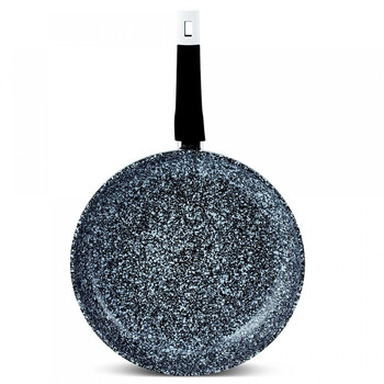 Edenberg Τηγάνι Με Καπάκι από Αλουμίνιο με Επίστρωση από Πέτρα 22cm EB-9165