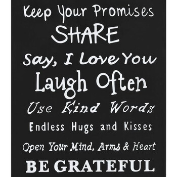 vidaXL Ομπρελοθήκη με Γνωμικά Μαύρη Ατσάλινη 246795