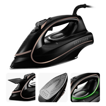 Vertenz Σίδερο Glide 30 με οθόνη LCD, ισχύς 2600-3200W, Μαύρο 5903796018530