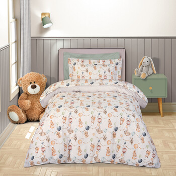 GREENWICH POLO CLUB Σετ Σεντόνια Μονά Μπεζ, Μπορντό, Ώχρα 202109108850