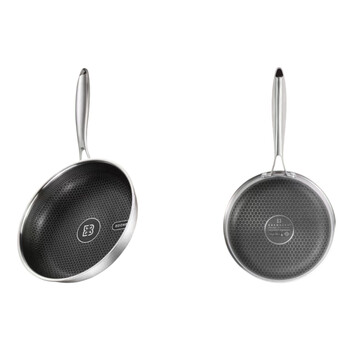 Edenberg Τηγάνι από Ανοξείδωτο Ατσάλι 24cm με Αντικολλητική Επίστρωση EB-6922