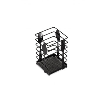 Edenberg Μαύρη Θήκη Μαχαιροπήρουνων από Ανοξείδωτο Ατσάλι EB-311