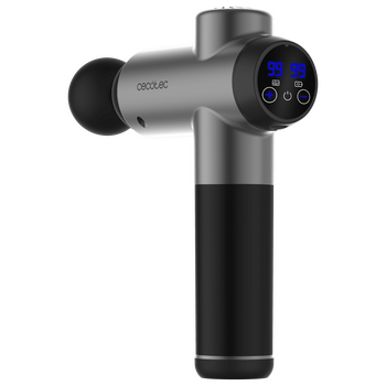 Cecotec Πιστόλι Μασάζ SkinCare Massage Full Recovery με 99 Επίπεδα Έντασης, Οθόνη, Brushless Κινητήρα, 8 Κεφαλές, Θήκη. CEC-116296