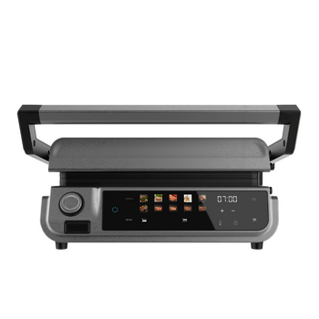Cecotec Ηλεκτρική Γκριλιέρα Rock'nGrill 2000 Smash PerfectCook 2000W με Αφαιρούμενες Πλάκες και με αισθητήρα θερμοκρασίας, τεχνολογία smokeless, λειτουργία smash, αφαιρούμενες και αναστρέψιμες πλάκες RockStone κατάλληλες για πλυντήριο πιάτων και άνοιγμα