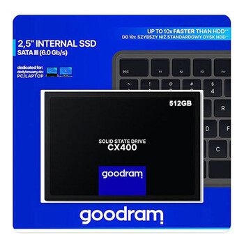 GOODRAM SSD CX400 512GB SATA III 2,5'