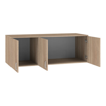 Πατάρι ντουλάπας Royal pakoworld τρίφυλλο sonoma 150x58x53εκ