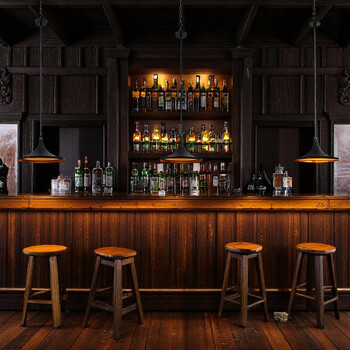 Armonia Lux - Κρεμαστό Φωτιστικό E27 Μονόφωτο Industrial Μέταλλο Μαύρο Χρυσό Εσωτερικό Καμπάνα - Μ37 x Π37 x Υ20cm