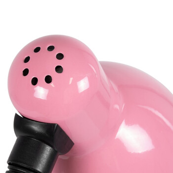 Flexi Desk Pink - Επιτραπέζιο Μονόφωτο E27 Μοντέρνο Μέταλλο Ροζ Καμπάνα - Μ12 x Π12 x Υ32cm