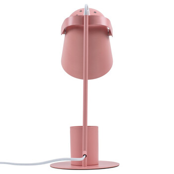 Focus Desk Pink - Επιτραπέζιο Μονόφωτο E27 Μοντέρνο Μέταλλο Ροζ Καμπάνα - Μ12 x Π15 x Υ38cm