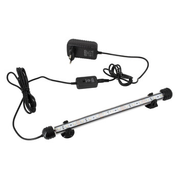 AquaBright - LED Φωτιστικό Ενυδρείου Αδιάβροχο Ράβδος με Τροφοδοτικό και Ασύρματο Χειριστήριο IR 12W 38cm - Πολύχρωμο RGB