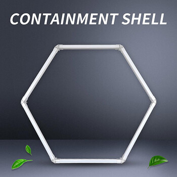 StrataBeam - Διακοσμητικό LED Φωτιστικό Πάνελ Οροφής Πολυγωνικού Σχεδιασμού με Εσωτερικά Μοτίβα - 534W 110-240V - Μ484.0 x Π243.3 x Υ2cm - Ψυχρό Λευκό 6500K